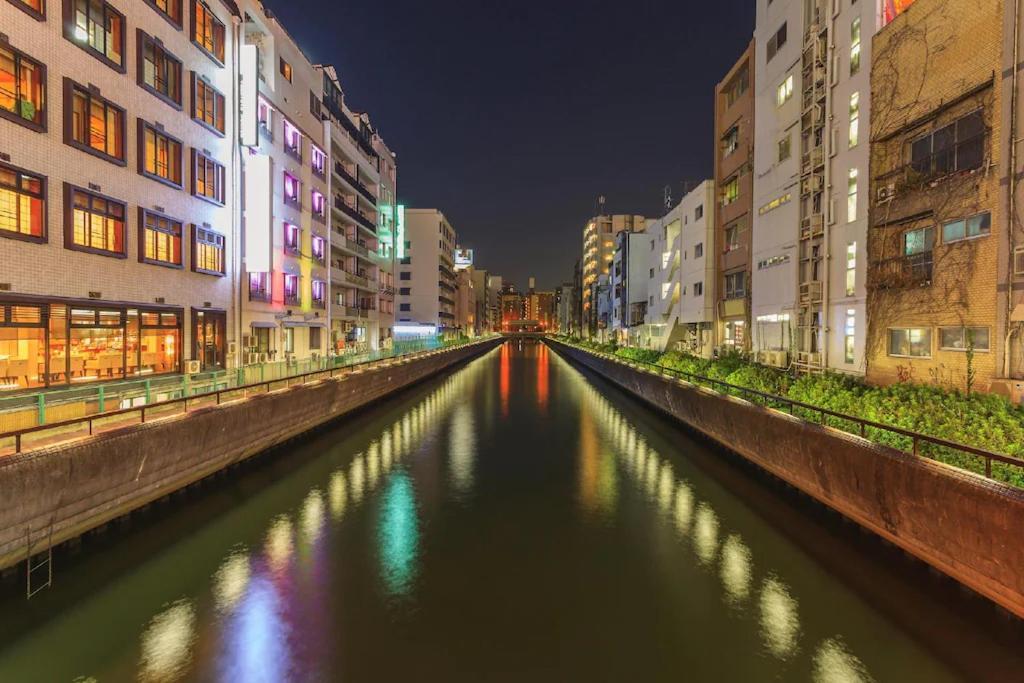 Osaka Namba Hostel Miyabi Zewnętrze zdjęcie