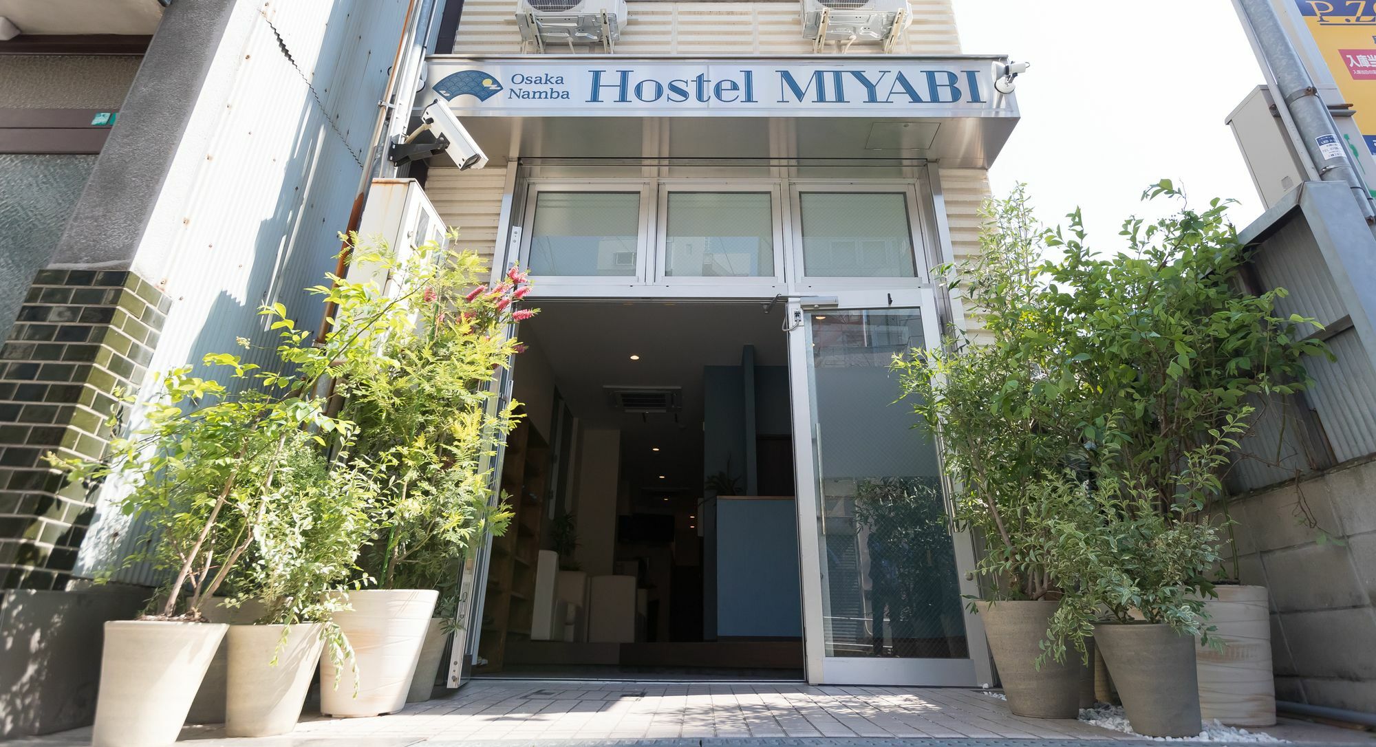 Osaka Namba Hostel Miyabi Zewnętrze zdjęcie